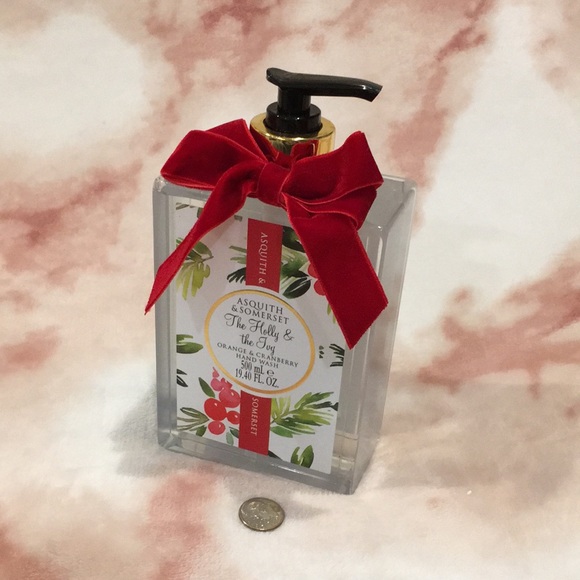Asquith Somerset The Holly The Ivy Scented Orange Cranberry Hand Soap NWT 19.40o - Picture 16 of 16